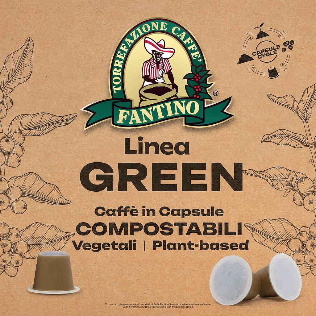 Capsule compostabili compatibili Nespresso*